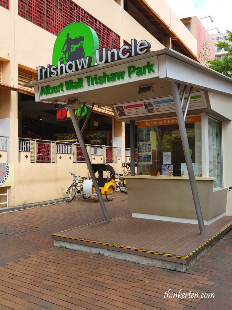 Trishaw Uncle Waterloo Street Bugis Singapore
