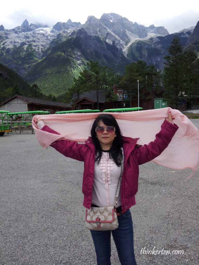Jade Dragon Snow Mountain Show in Lijiang Yunnan