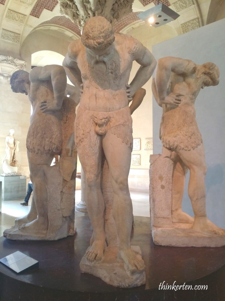 Greek Sculptures in The Lourve