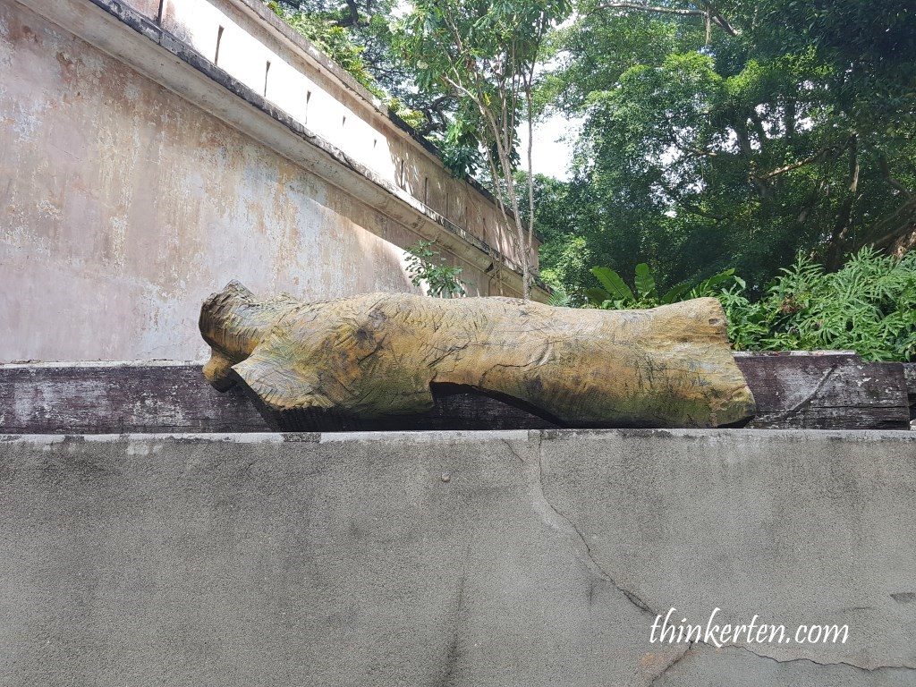 Sculptures in Fort Canning Singapore