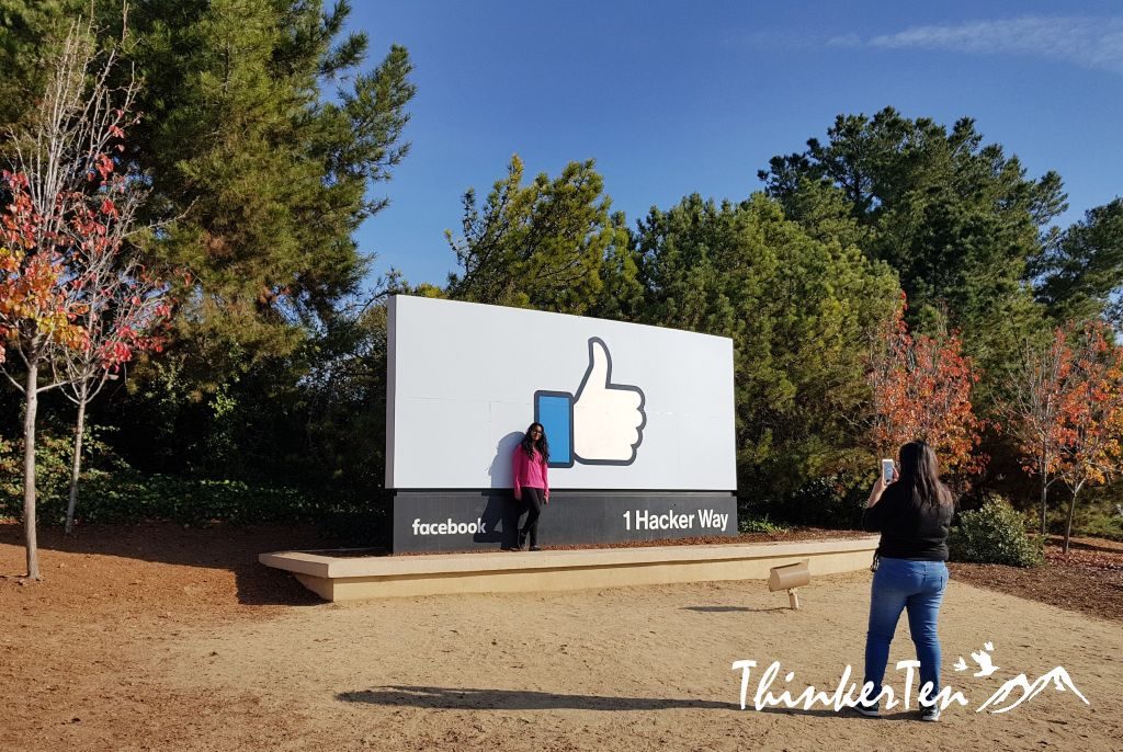 Check in at Facebook HQ @ Silicon Valley