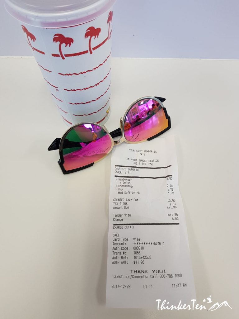 My IN-N-Out Burger Experience in California