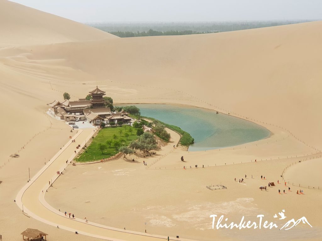 An Oasis in Silk Road : 13 Things you need to know before visiting Echoing Sand Mountains & Cresent Moon Lake 鸣沙山月牙泉