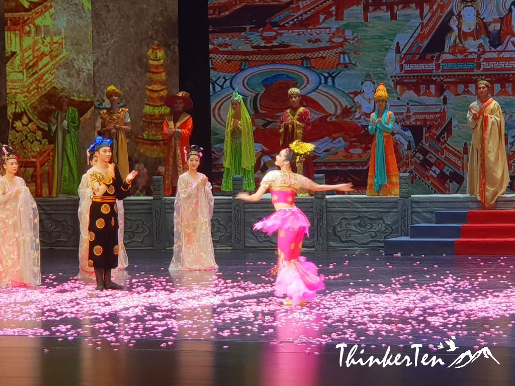 Silk Road China : Legend of Dunhuang Show - Flying Apsaras/Feitian 飞天
