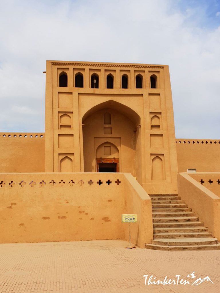 Silk Road China Xinjiang : Emin Minaret at Turpan - Uyghur Islamic Architecture
