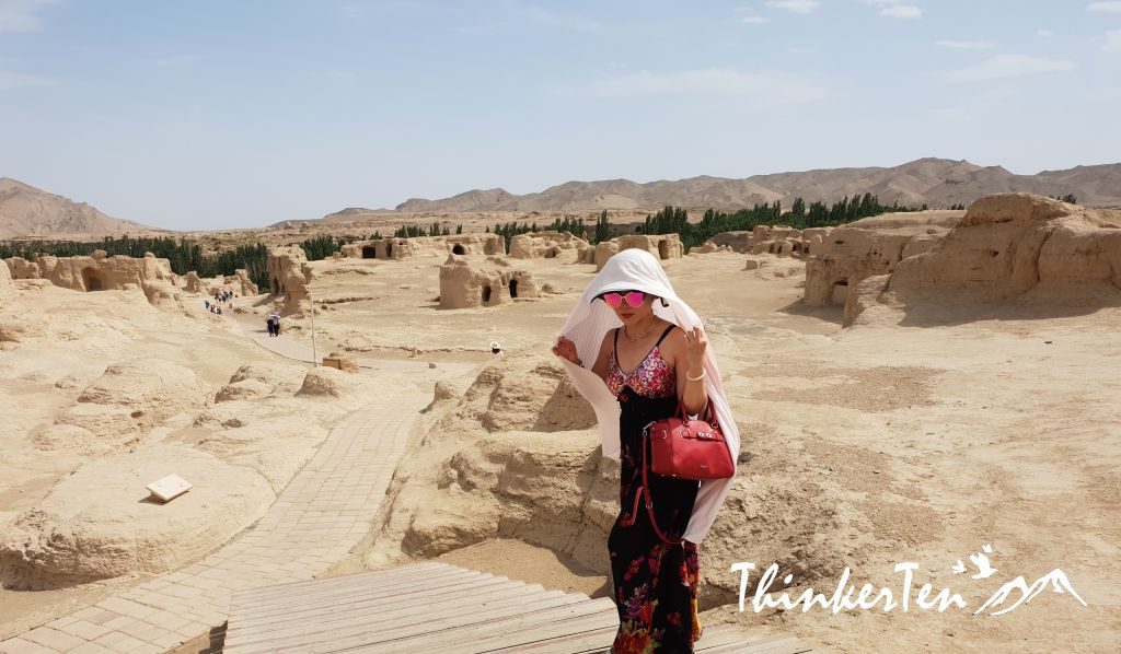 Silk Road China : World Largest Ruins - Xinjiang Lost Kingdom of Yar - Jiaohe / 交河故城