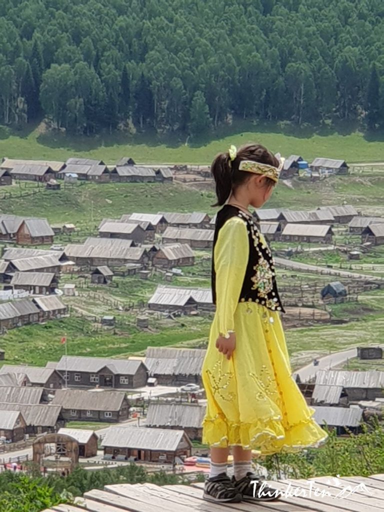 China,Northern Xinjiang : Finding Genghis Khan's descendant in Hemu Village
