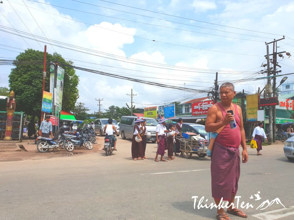 Myanmar : Road Trip from Yangon to Port City Bago - 14 Things to observe.
