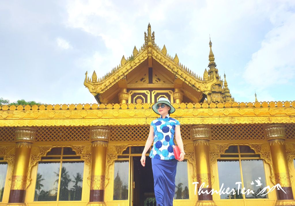 Myanmar : The Golden Palace in Bago - Kanbawzathadi Palace