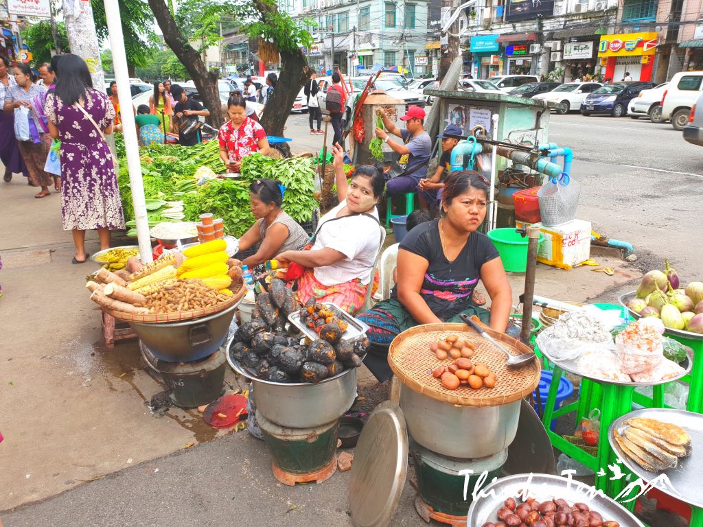 Myanmar : Yangon Chinatown - Wet Market & BBQ Heaven