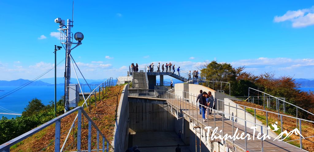 Japan Shikoku : The most spectacular view on the Shimanami Kaido @ Kirosan Observatory Park, Imabari