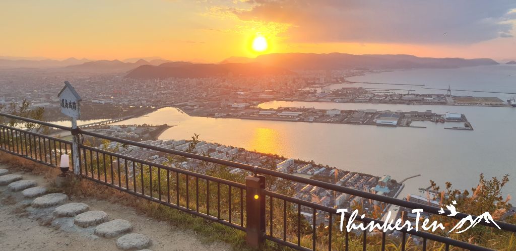 Shikoku Japan : Best sunset at Yashima, Takamatsu & Bokaiso Hotel Review