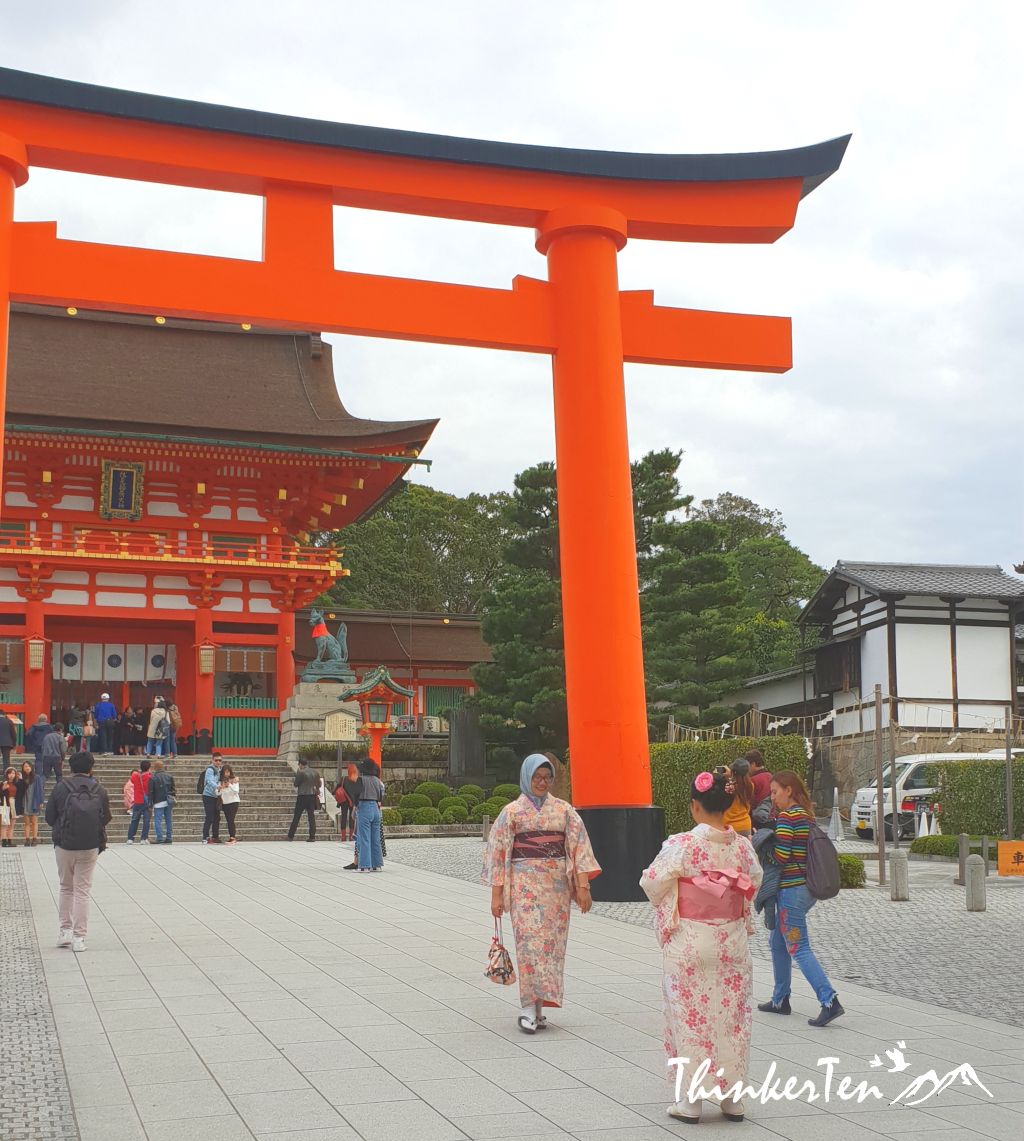 Fushimi Inari Shrine in Kyoto - The Memoir of Geisha Filmed Scene