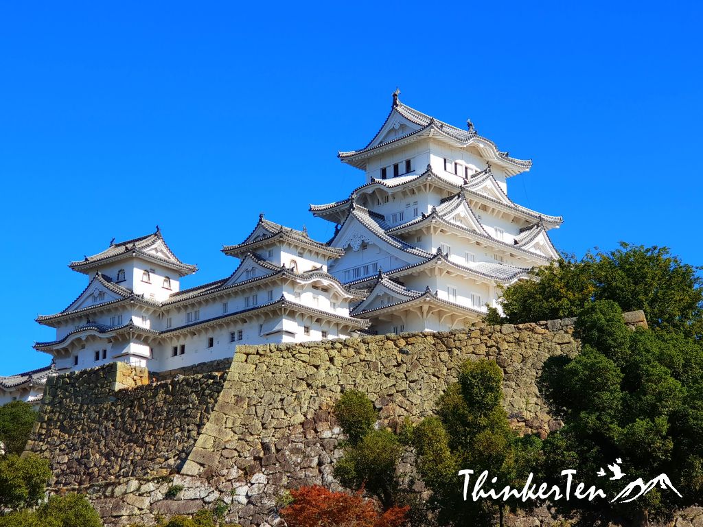 Himeji Castle aka the "White Herorn Castle" - The most beautiful castle in Japan