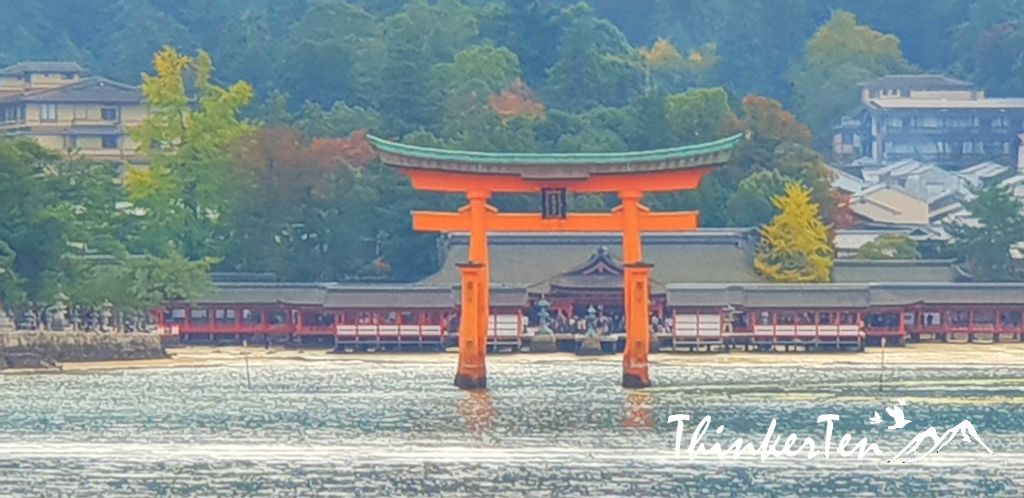 The Floating Shrine in Miyajima Hiroshima Japan