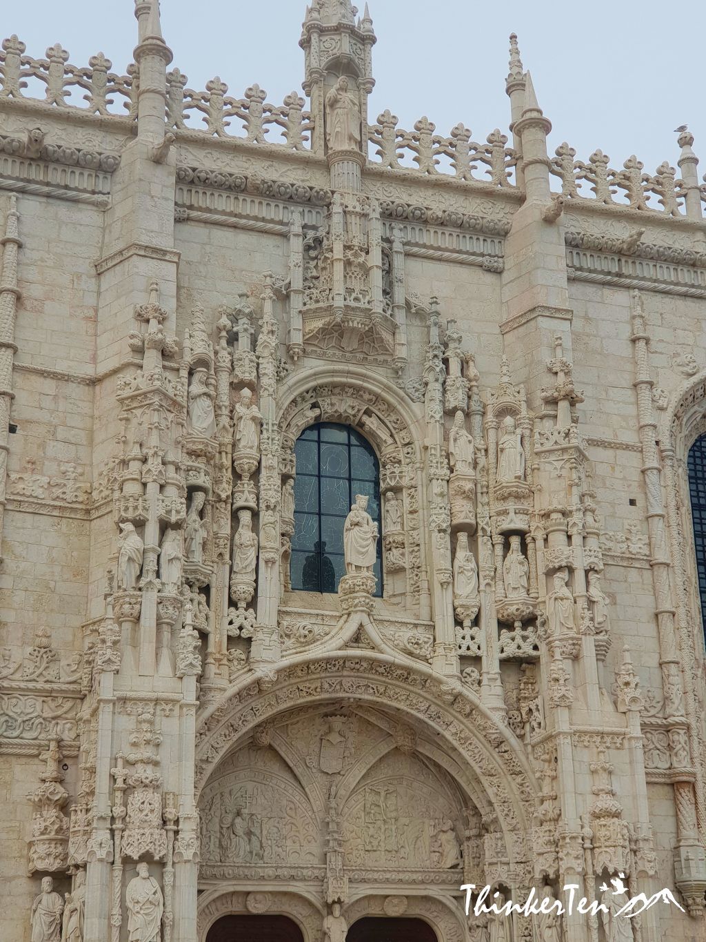 The most visited site at Lisbon Portugal - Jeronimos Monastery