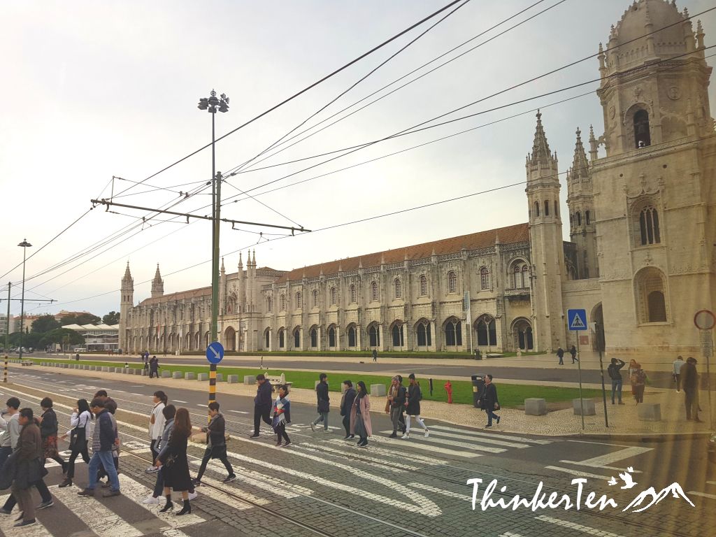 The most visited site at Lisbon Portugal - Jeronimos Monastery