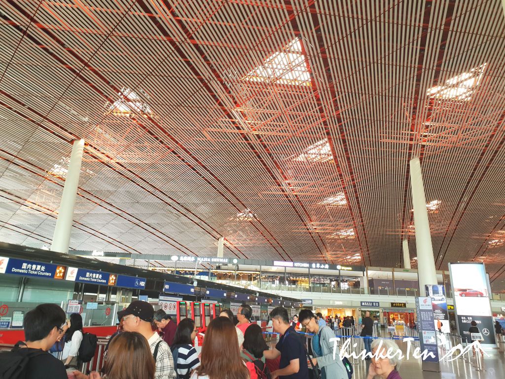 We missed our flight at Beijing Capital International Airport!