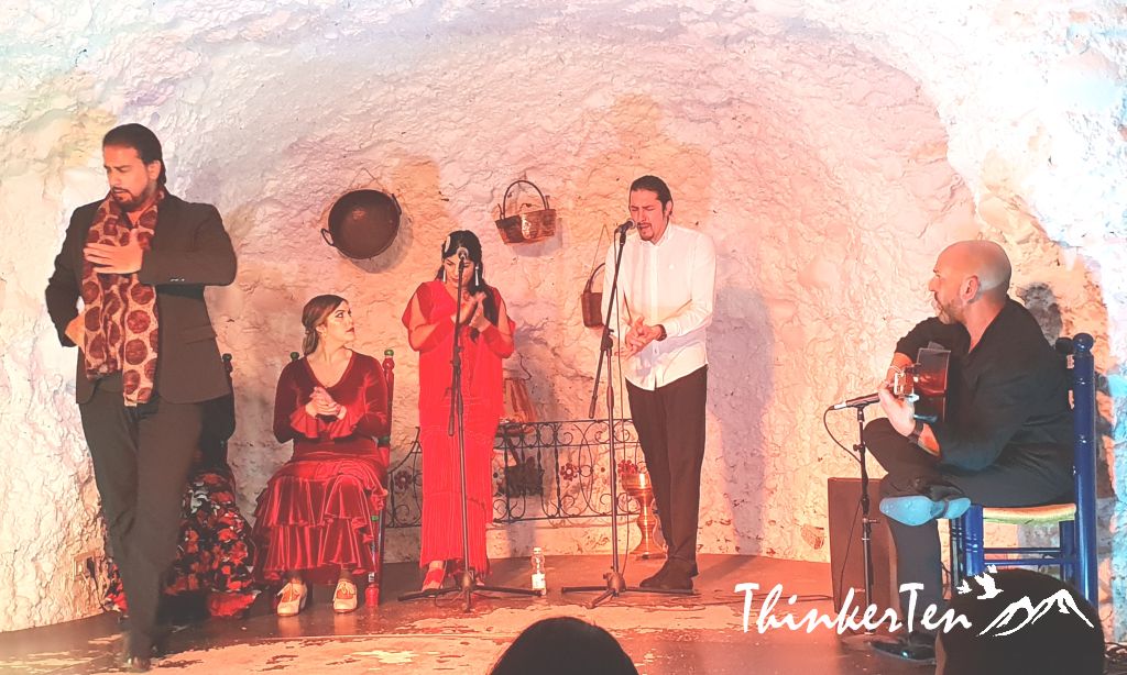 The best place to watch a flamenco show is in the Cave House in Granada Spain