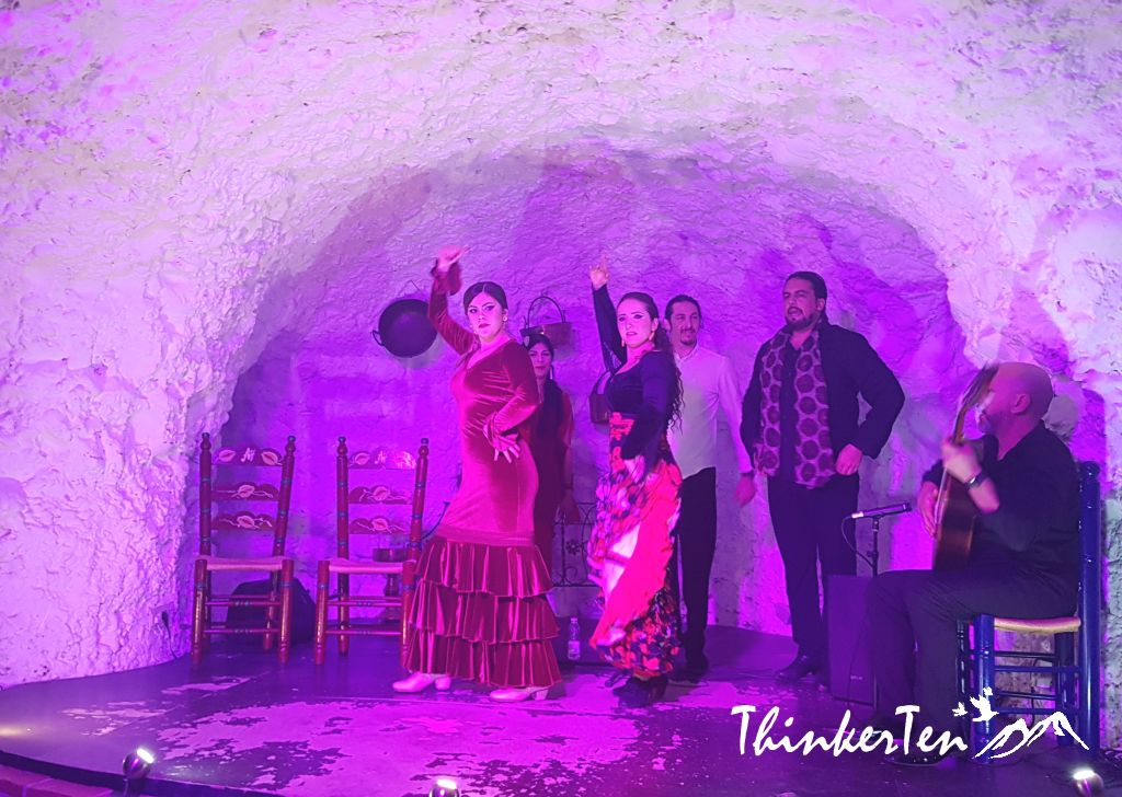The best place to watch a flamenco show is in the Cave House in Granada Spain