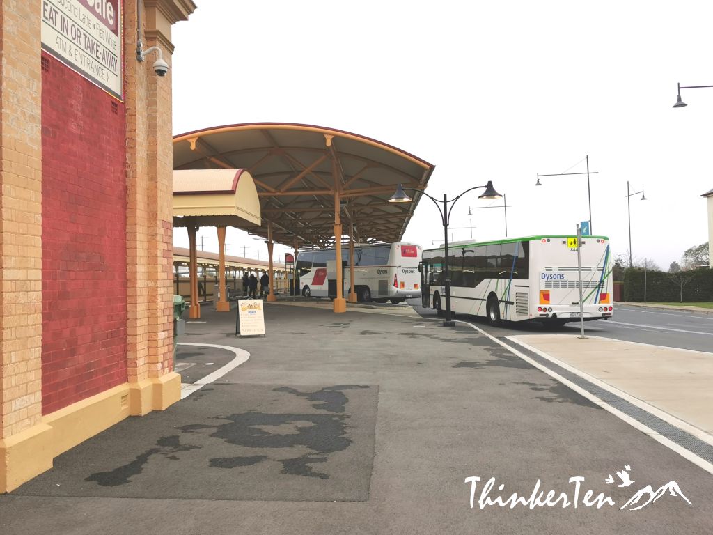 Longest train platform in Australia, the Albury Historical Train Station
