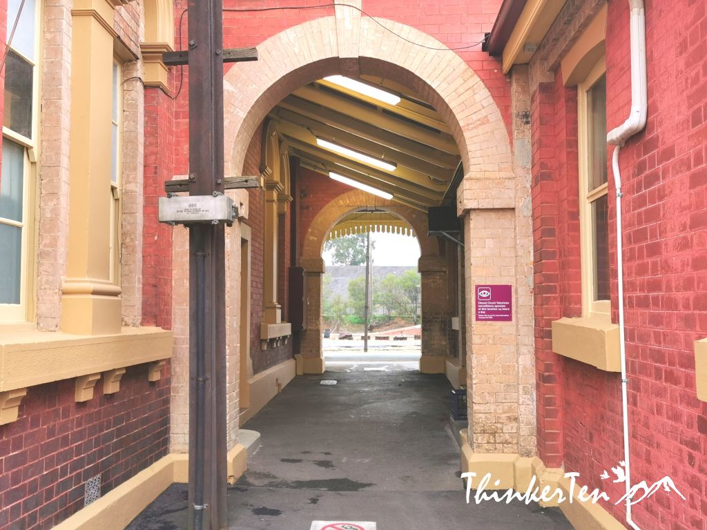 Longest train platform in Australia, the Albury Historical Train Station