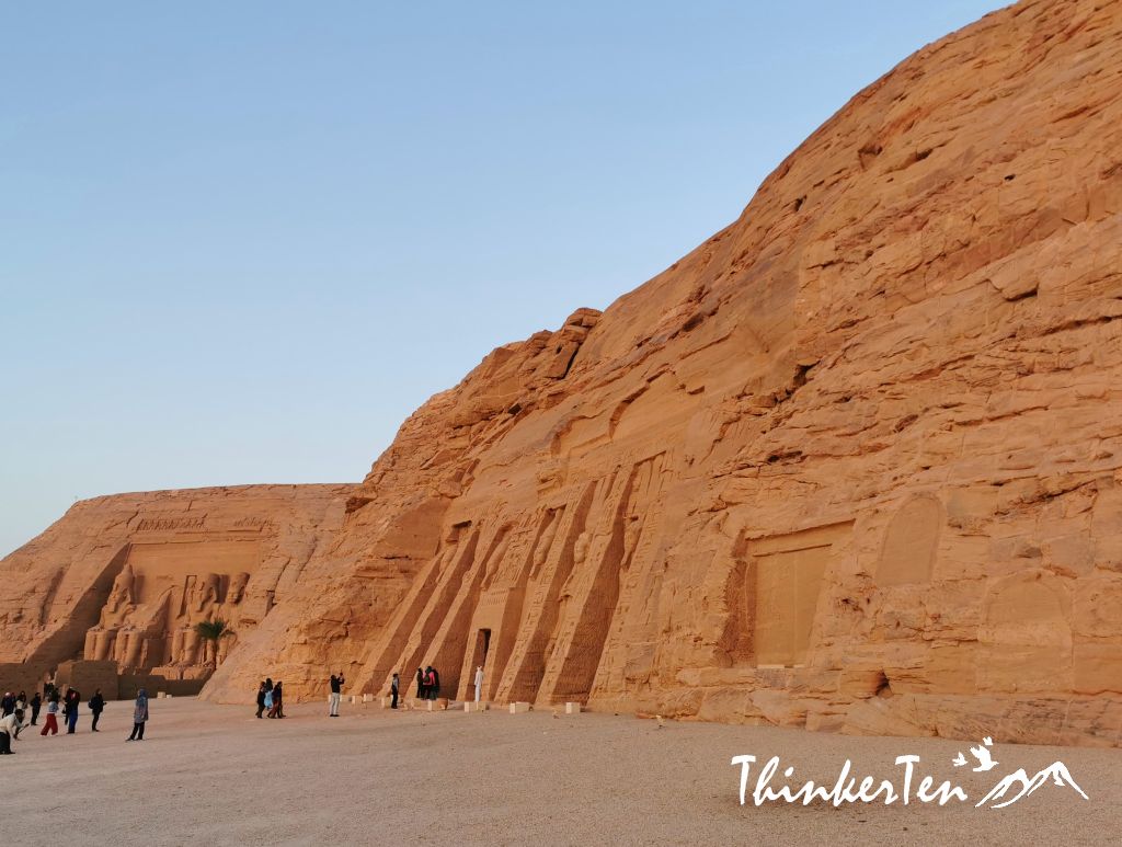 The two temples in Abu Simbel