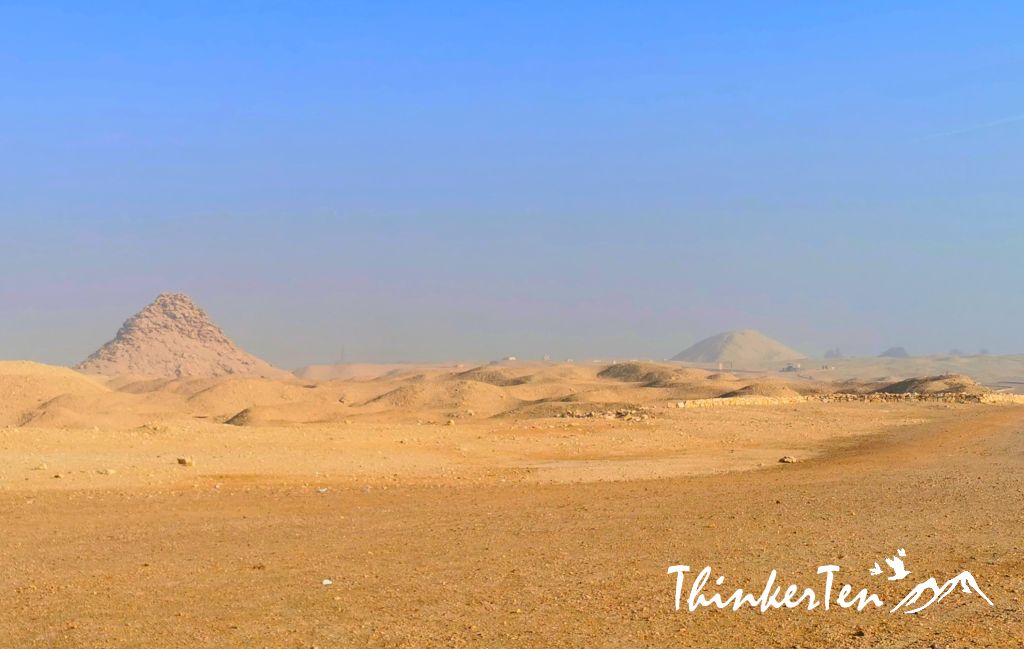 The oldest pyramid in the world - the Step Pyramid of Saqqare in Egypt