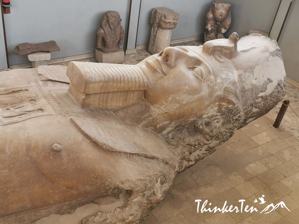 埃及的孟菲斯博物馆和地毯学校之旅