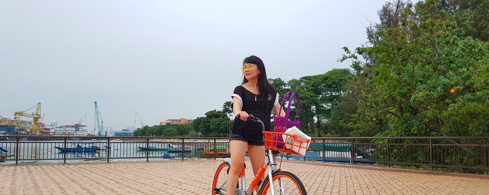 Bonus nyse Koncession Getting around with Mobike in West Coast Park Singapore!